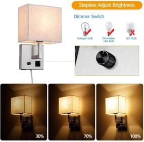 img 2 attached to Настенный подсвечник для зарядки Dimmable Corridors