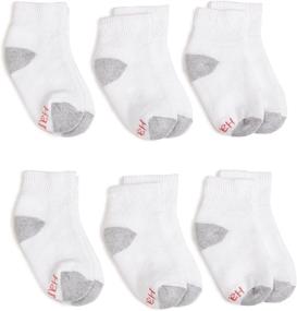 img 1 attached to 🧦 Hanes Ultimate 6 Pack Ankle Socks: Top-Quality Boys' Clothing