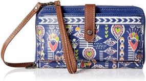 img 4 attached to 👜 Sakroots Unisex Smartphone Crossbody: Soulful Handbags & Wallets for Women - Stylish, Convenient, and Multifunctional