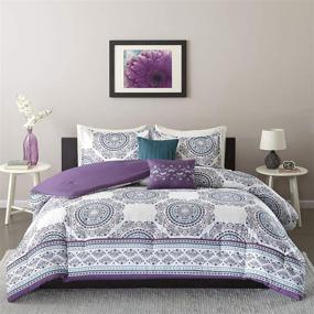 img 3 attached to Intelligent Design ID10 922 COMFORTER Purple