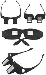 img 2 attached to Prism Glasses Bed Spectacles: Enhance Comfortable Reading and TV Viewing While Laying Down, Ideal for Cervical Traction and Bedridden Individuals