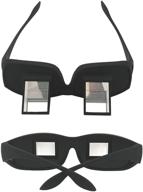 prism glasses bed spectacles: enhance comfortable reading and tv viewing while laying down, ideal for cervical traction and bedridden individuals logo