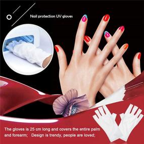 img 1 attached to Kalolary Manicures Fingerless Protect Manicure
