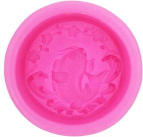 img 2 attached to 🧜 Longzang Mermaid S0228 Silicone Soap Mold: High-Quality Craft Molds for DIY Handmade Soap Making