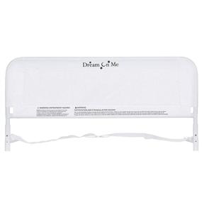 img 4 attached to 🛏️ Dream On Me White Mesh Security Rail: 15 Inch Safety Guard for Peaceful Sleep