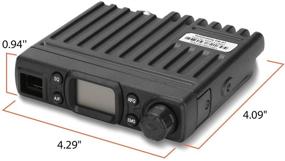 img 1 attached to 📻 Radioddity CB-27 Mini CB Radio Mobile 40-Channel: AM Instant Emergency 9/19, RF Gain, Removable Microphone