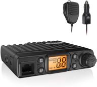 📻 radioddity cb-27 mini cb radio mobile 40-channel: am instant emergency 9/19, rf gain, removable microphone logo