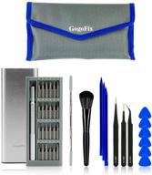 🔧 gogofix precision screwdriver bit set for macbook, ipad, iphone, game consoles, cameras, laptops, and electronics repair logo