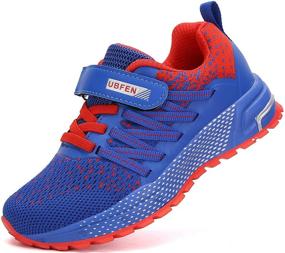 img 4 attached to KUBUA Lightweight Sneakers: Breathable Athletic Girls' Shoes for Style and Comfort