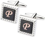 hhgee xing cufflinks: sleek business initials men's accessories for the modern gentleman логотип