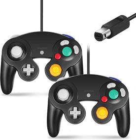 img 4 attached to 🎮 Nintendo Wii Gamecube Controller & Classic Gamepad - Upgraded, 2-Pack, Black