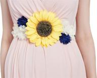 sunflower bridal wedding maternity pregnancy women's accessories logo