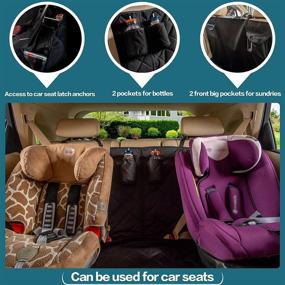 img 1 attached to 🐶 Ultimate Protection with YEENIS Dog Car Seat Covers: Waterproof, Nonslip & Hammock Design for Most Cars & SUVs