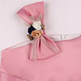 img 1 attached to 🌸 Stunning NSSMWTTC Flower Girls Dresses: Elegant Formal Floral Dress for Kids Aged 2-10 Years