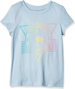 img 4 attached to 🌈 Optimized Search: Billabong Sleeve Graphic Chasing Rainbows Girls' Tops, Tees & Blouses