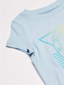 img 2 attached to 🌈 Optimized Search: Billabong Sleeve Graphic Chasing Rainbows Girls' Tops, Tees & Blouses