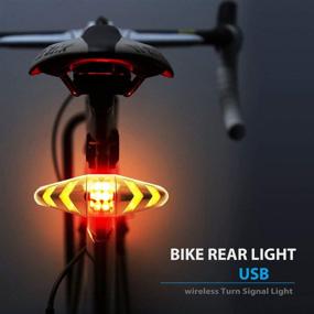 img 3 attached to Bentrance USB Rechargeable Bike Tail Lights: LED Cycling Rear 🚴 Turn Safety Signal Lamp with Wireless Remote Control & Multi-Functional Modes