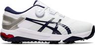 👟 performance excelling: asics men's gel-course duo boa golf shoes logo