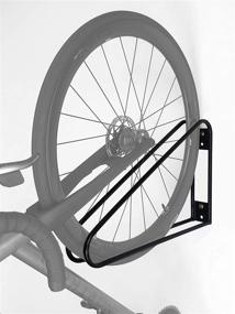 img 2 attached to 🚲 Velo Dock Wall Bike Rack: Garage Bicycle Racks for Simple, Space-Saving and Secure Storage, Ideal for Home or Commercial Use, Fits Regular Bike Size