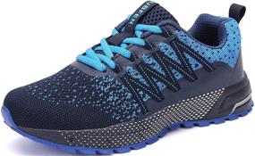 img 4 attached to SOLLOMENSI Men's Athletic Trainers Footwear: Sneakers for Active Sports