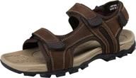 waterproof leather athletic men's shoes - jousen sandals for athletes logo