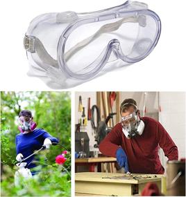 img 1 attached to FOCUSSEXY Protective Goggles Adjustable Lasting Occupational Health & Safety Products