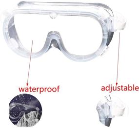 img 3 attached to FOCUSSEXY Protective Goggles Adjustable Lasting Occupational Health & Safety Products