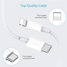 img 2 attached to ⚡ High-speed USB C iPhone Fast Charger (18W) with 5ft Cable - Compatible with iPhone 12 Pro, 11, Xs Max, XR, X, 8 Plus, iPad Pro, iPad Air 3, Mini 5