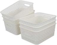 bringer plastic storage baskets 6 pack logo