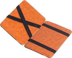 img 4 attached to CKLT Fashion Leather Minimalistic Wallet Men's Accessories for Wallets, Card Cases & Money Organizers