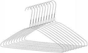 img 4 attached to Premium 10-Pack of Whitmor 👕 Everyday Hangers: Organize your Closet in Style