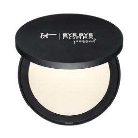 img 4 attached to 💫 IT Cosmetics Bye Bye Pores Pressed Finishing Powder - Universal Translucent Shade with Anti-Aging Peptides, Silk & Collagen - 0.31 oz - Buy Now!