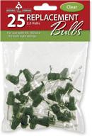 🎄 national tree rbg-25c 25 clear bag with header for 50 ul light sets, 2.5 volts replacement christmas bulbs, pack of 1 logo