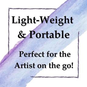 img 1 attached to 🎨 Grafix IAB2432 ½” Foam Core Art Board: Durable, Light-Weight, Water-Resistant, and Reusable - Perfect for Stretching Watercolor Paper, 24" X 32" in White