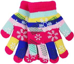 img 3 attached to 👧 Top-Quality Falari Wholesale Children's Knitted G004 6Pack Girls' Accessories - Shop Now!