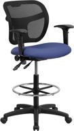 mid back drafting stool fabric wl a7671syg bk ad gg furniture and home office furniture logo