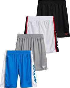 img 4 attached to Reebok Boys Athletic Shorts Performance Boys' Clothing and Active