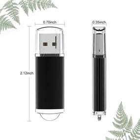 img 2 attached to 📦 10-пачка флеш-накопителей на 16 ГБ каждый - Alihelan USB 2.0 Thumb Drive Оптовый блок памяти Jump Drive Pen Drive Zip Drive с индикатором LED для хранения данных и обмена файлами - Многоцветный, 16G