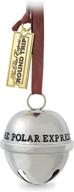 🔔 hallmark keepsake christmas ornament 2021 - the polar express santa's sleigh bell: authentic metal collectible логотип