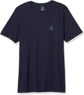 👕 volcom men's modern shirt in black, x-large - clothing and shirts logo