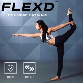 img 1 attached to 💪 Flexd G6 Adhesive Patches (35 Pcs) - Clear Transparent & Waterproof - Overpatch G6 for Durable Adhesion