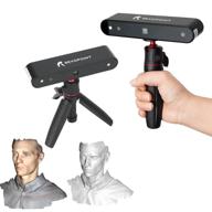 revopoint pop 3d scanner - 0.3mm accuracy, 8 fps scan speed, 📸 desktop & handheld, fixed/auto scan modes for face & body, color 3d printing logo