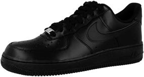 img 1 attached to Nike Force Black Basketball Shoes for Women and Men - Fashion Sneakers