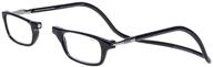 clic original 👓 black reading glasses +1.25 strength logo