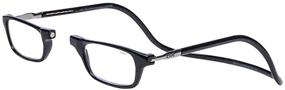 img 3 attached to CliC Original 👓 Black Reading Glasses +1.25 Strength