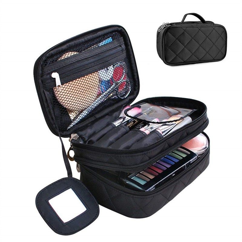 travel cosmetic lomezi small makeup 로고