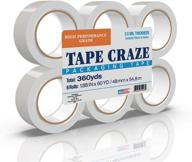 📦 crazy heavy packing rolls: the ultimate tape solution for intense packaging needs logo