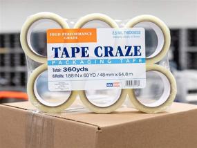 img 3 attached to 📦 Crazy Heavy Packing Rolls: The Ultimate Tape Solution for Intense Packaging Needs