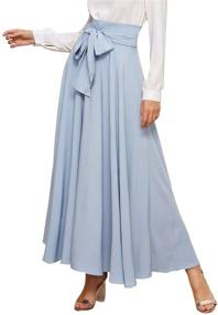 img 2 attached to 👗 SweatyRocks Women's Elegant Pleated Skirts: Classy Women's Clothing for Skirts