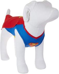 img 4 attached to DC Comics Superman Dog Costume - Ultimate Superhero Halloween Outfit for Dogs